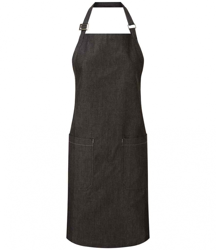 Premier PR113 Fairtrade Organic Cotton Denim Bib Apron